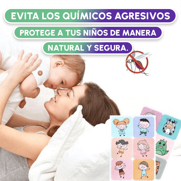 Parche anti-mosquitos para niños + Envío GRATIS