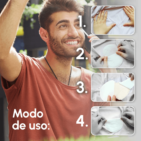Parches anti-sudor para axilas + Envío GRATIS