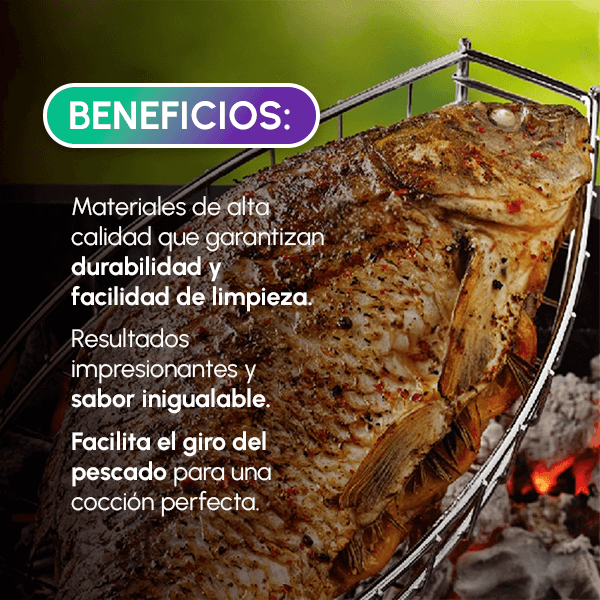 Parrilla para Pescado + Envío GRATIS