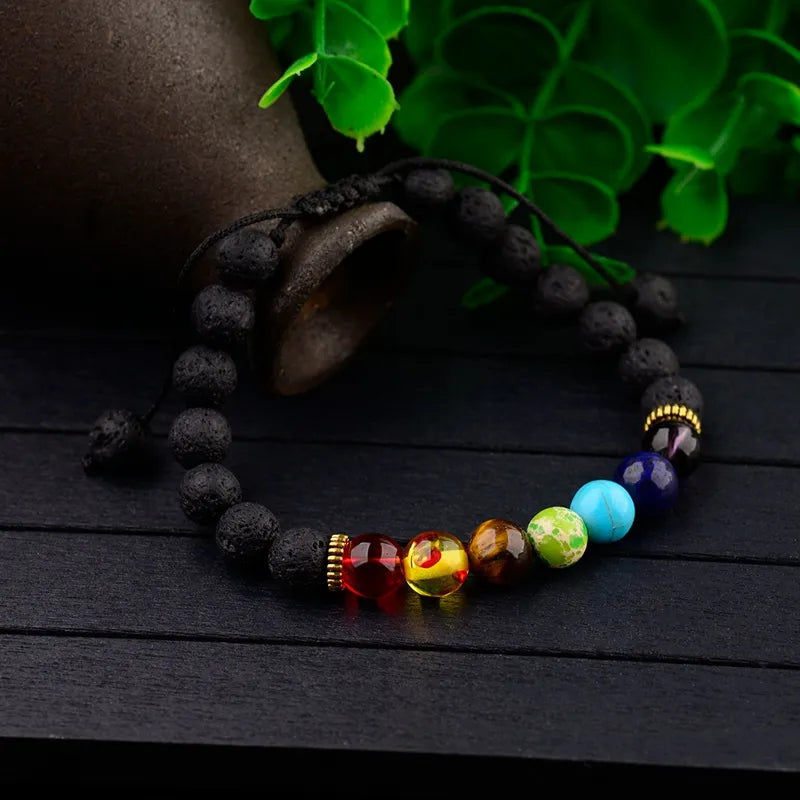 Pulsera 7 chakras Original 🧘🏽♀️Equilibra energía