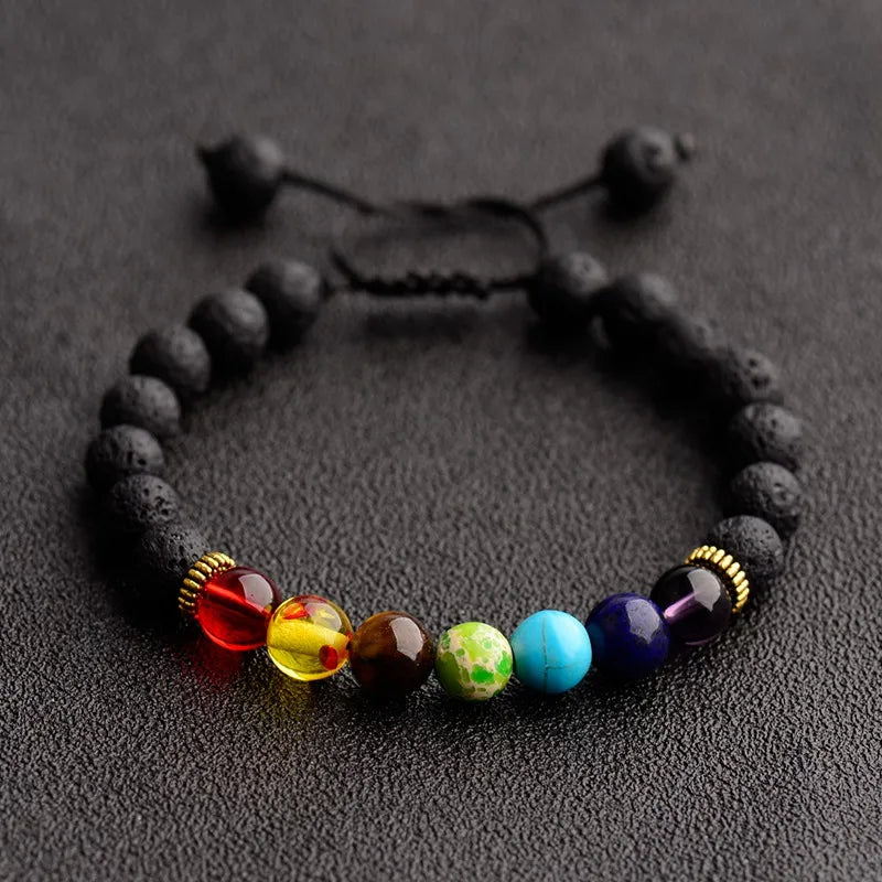 Pulsera 7 chakras Original 🧘🏽♀️Equilibra energía