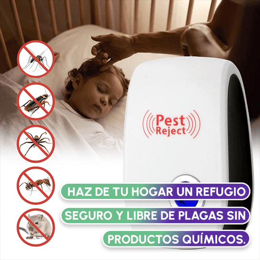 Repelente Ultrasónico para Plaga + OBSEQUIO