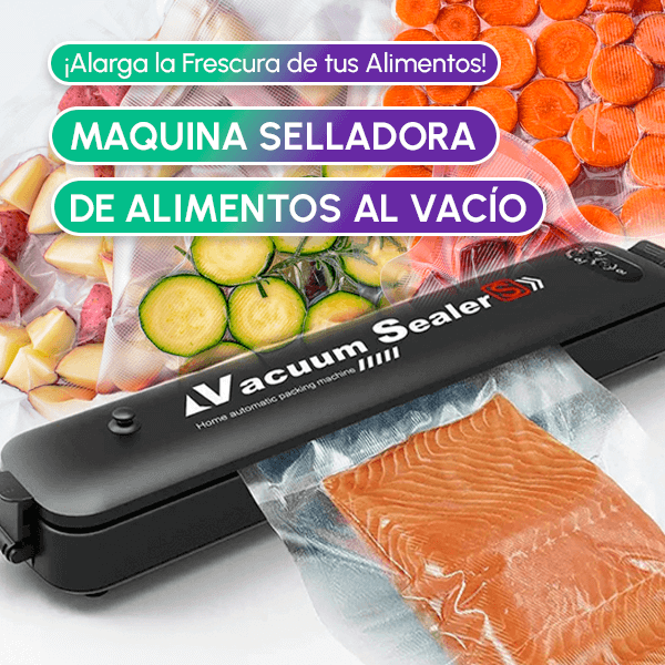 Sellador al vacío de alimentos + Envío GRATIS