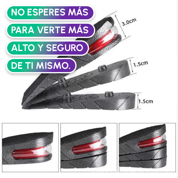 Pague 1 LLeve 2 Pak Taloneras Aumenta Altura + REGALO