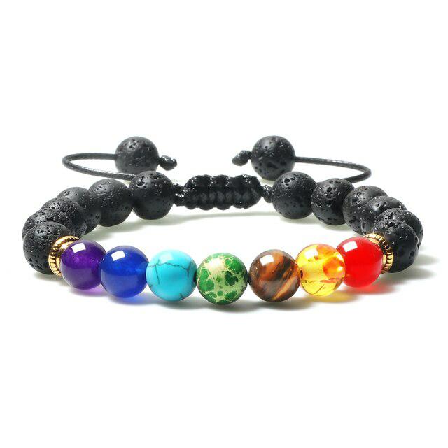 Pulsera 7 chakras Original 🧘🏽♀️Equilibra energía