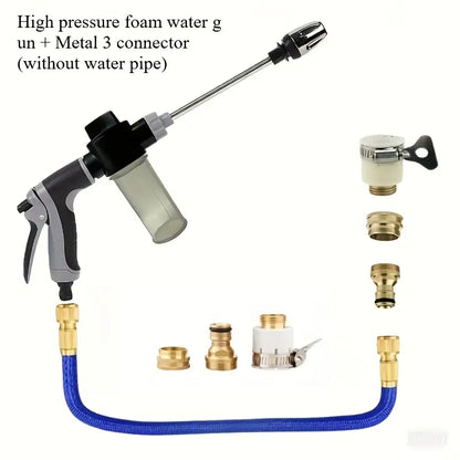 Hidrolavadora Portátil Turbo – Limpieza a Presión en Segundos | Pago Contra Entrega