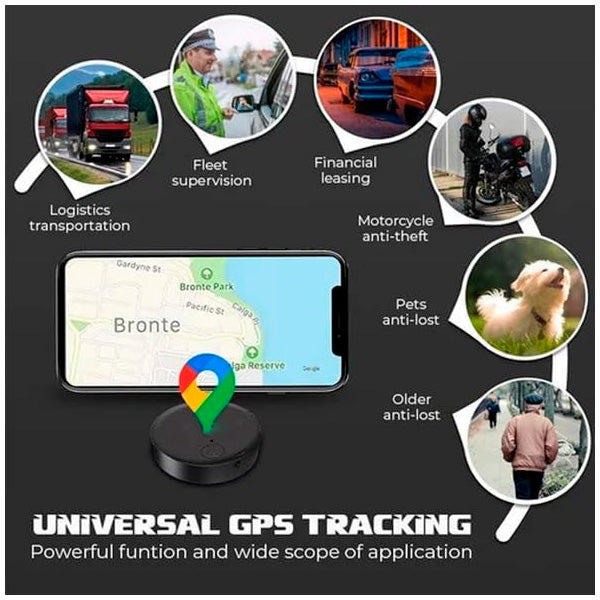Rastreador GPS Portátil | Seguridad Total para Vehículos, Familias y Objetos de Valor