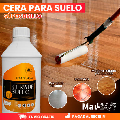 Cera de Suelo Profesional | Brillo, Protección y Durabilidad