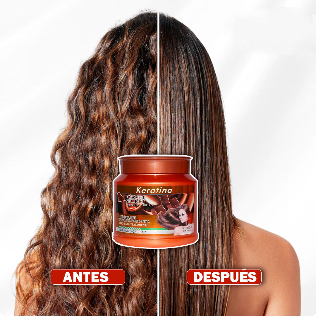 Mascarilla de Keratina y Vitaminas | Liso, Brillante y Sin Frizz al Instante Pague 1 Lleve 2 + OBSEQUIO