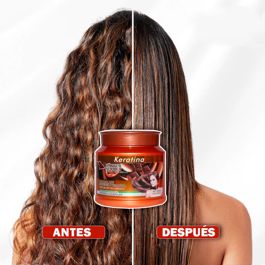 Mascarilla de Keratina y Vitaminas | Liso, Brillante y Sin Frizz al Instante Pague 1 Lleve 2 + OBSEQUIO