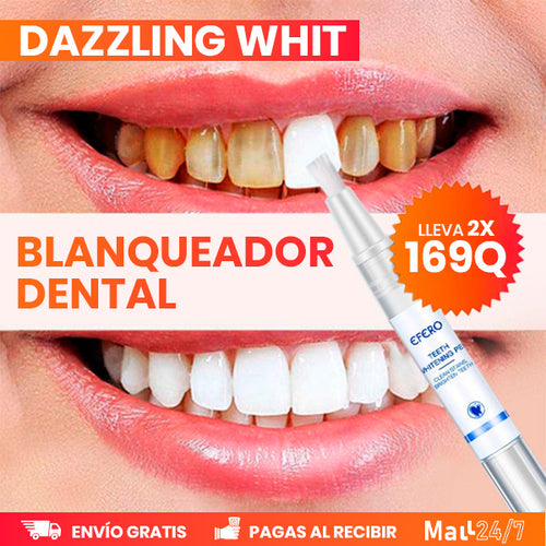 Pague 1 Leve 2 Lápiz Blanqueador Dental - DAZZLING WHITE + Envío GRATIS
