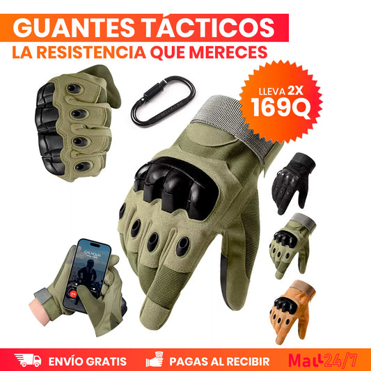 Paga 1  Lleva 2 Guantes tácticos + REGALO