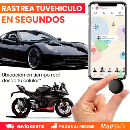 Rastreador GPS Portátil | Seguridad Total para Vehículos, Familias y Objetos de Valor