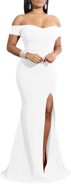 Vestido Elegante de Noche – Blanco, Rojo y Negro | Estilo Sofisticado
