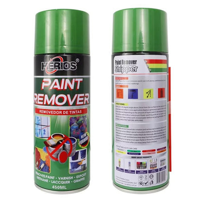 Spray Removedor de Pintura Acrílica Potente HERIOS 450 ml – Limpieza Rápida
