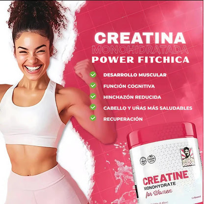 Creatina Monohidratada para Mujeres – Energía y Fuerza Real