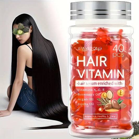 Cápsulas de Argán para Cabello | Hidratación, Brillo y Reparación