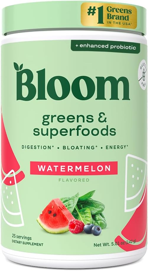 Bloom Greens & Superfoods, suplemento verde en polvo