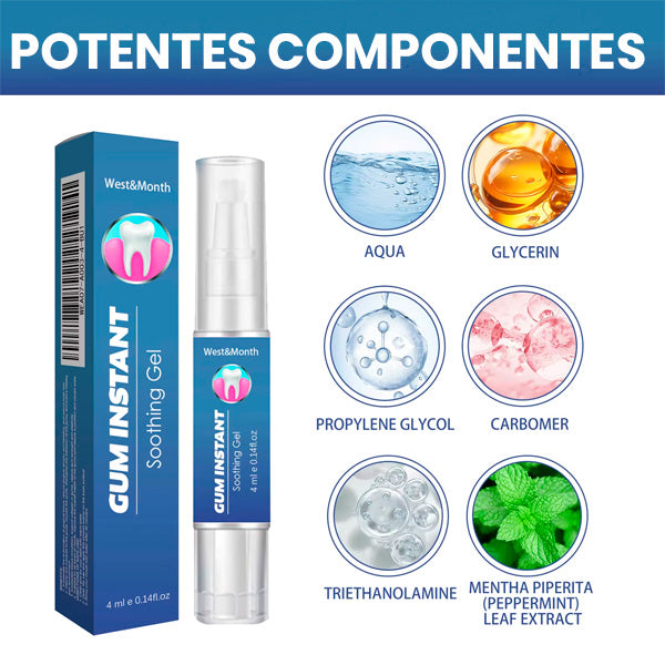Blanqueador  Dental Instantáneo para Encías Inflamadas - Elimina Manchas y Cuida Encías