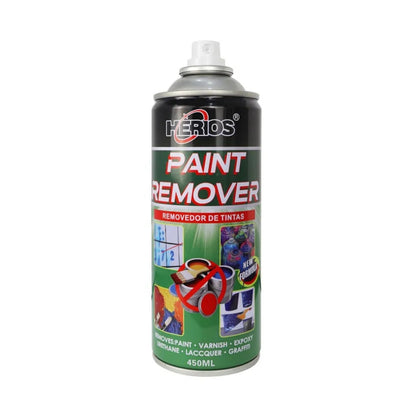 Spray Removedor de Pintura Acrílica Potente HERIOS 450 ml – Limpieza Rápida