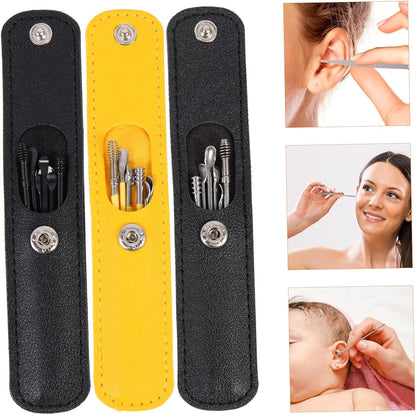Limpiador de Oídos Profesional de Acero Inoxidable | Kit 6 en 1 Anticerumen Seguro y Reutilizable + Envío GRATIS