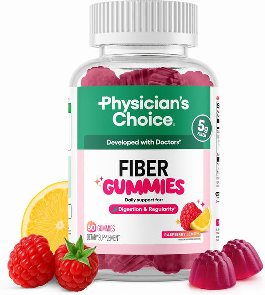 Fiber Gummies – Gomitas de Fibra para Digestión, Estreñimiento y Salud Intestinal | 5g Fiber