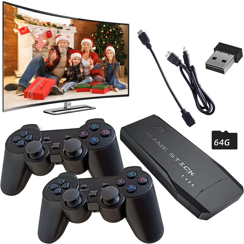 Game Stick Lite 64GB – 10,000 Juegos Retro + 9 Emuladores