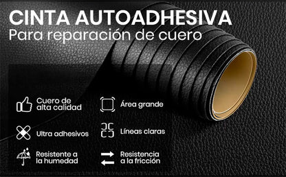 Cuero Adhesivo para Tapizar | Renueva y Repara Fácilmente