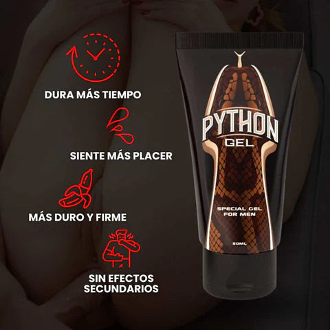 Python Gel | Gel Natural para Vitalidad Masculina 60 ml