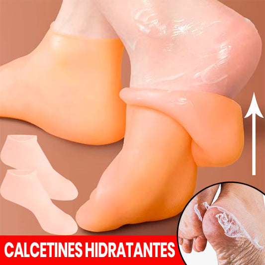 Calcetines cortos de silicona para terapia hidratantes de pies