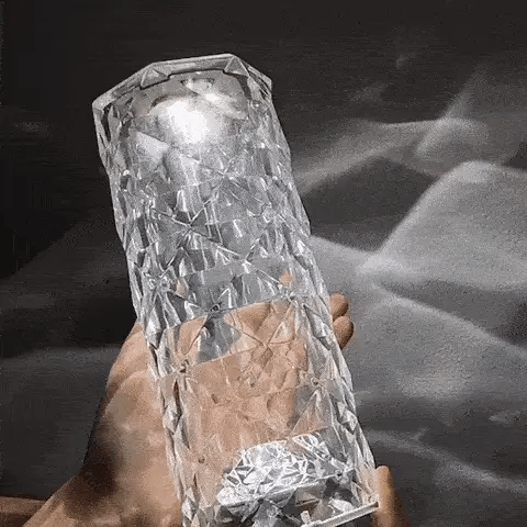LÁMPARA DE CRISTAL + ENVÍO GRATIS