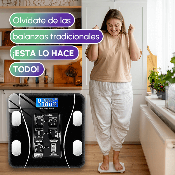 Báscula inteligente + Envío GRATIS
