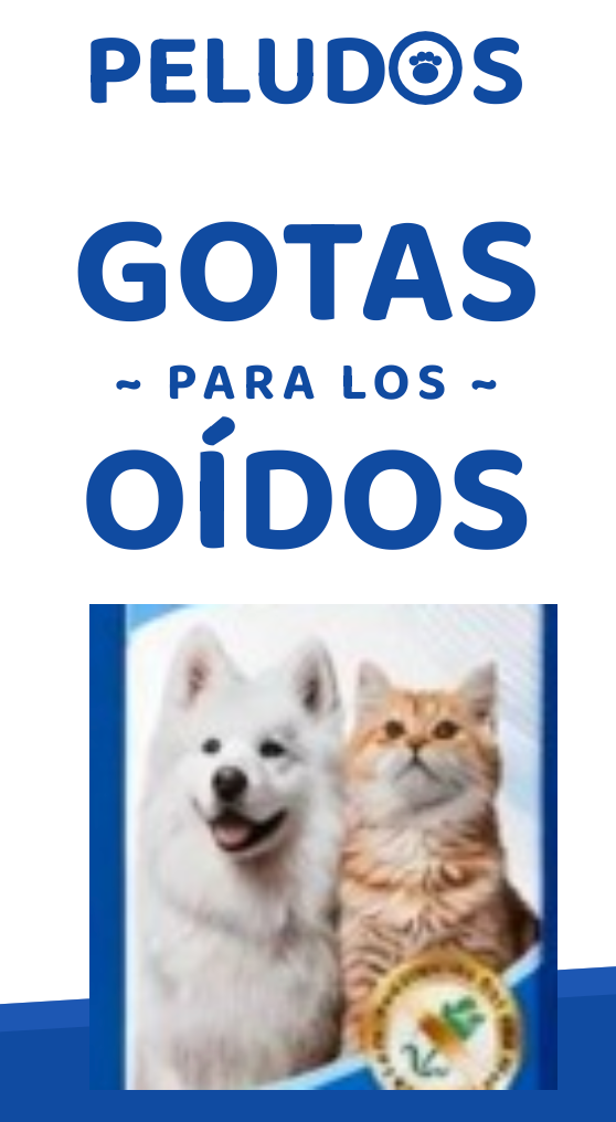 Gotas para los oídos de las mascotas Peludos