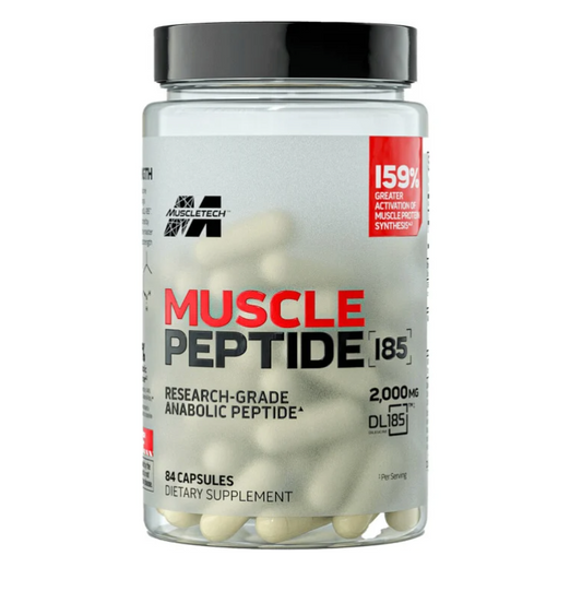 Muscle Peptide, suplemento, frasco del producto