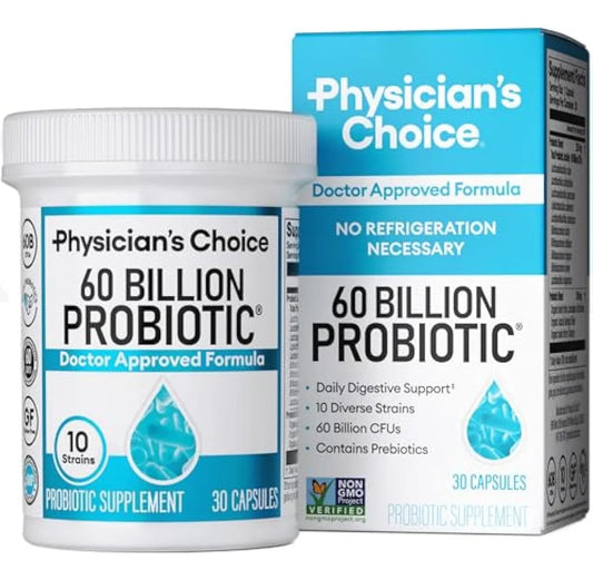 Probioticos Physician's Choice 60 Mil Millones De Ufc Sin Sabor