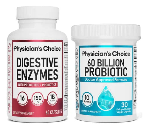 Dúo Digestivo 60 Billion + Enzimas Digestivas