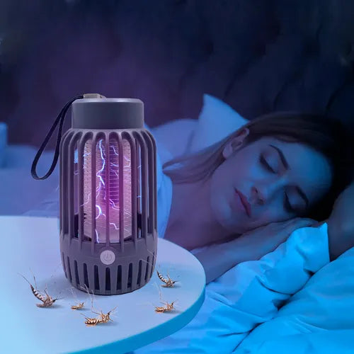 Lámpara Mata Mosquitos USB | Silenciosa, Sin Químicos y 100% Efectiva