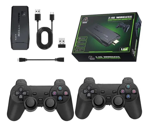 Game Stick Lite 64GB – 10,000 Juegos Retro + 9 Emuladores