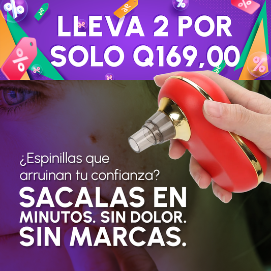 Extractores de espinillas + OBSEQUIO