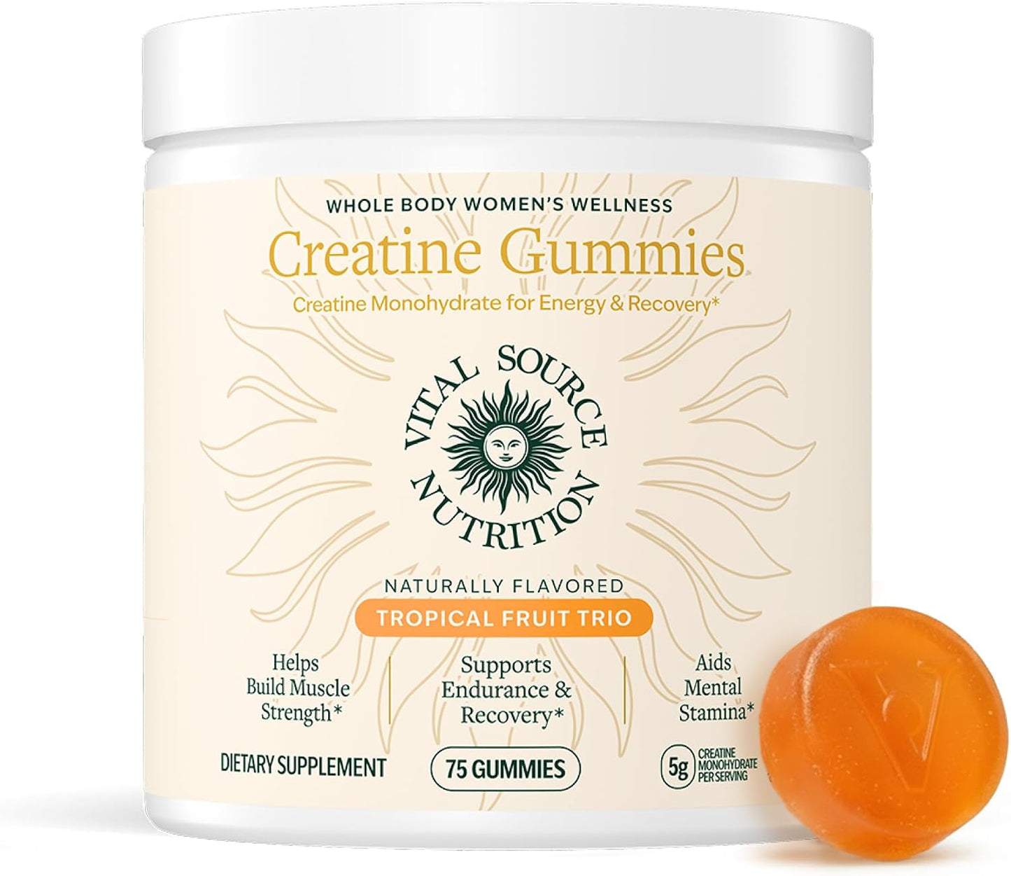Gomitas de Creatina Vital Source Nutrition