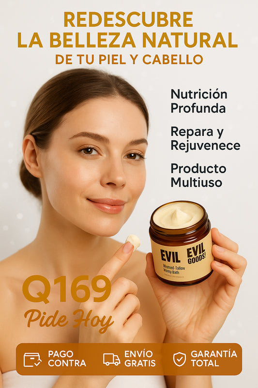 Evil Goods! Whipped Tallow Honey Balm 🐝✨ – Bálsamo nutritivo que repara y rejuvenece tu piel