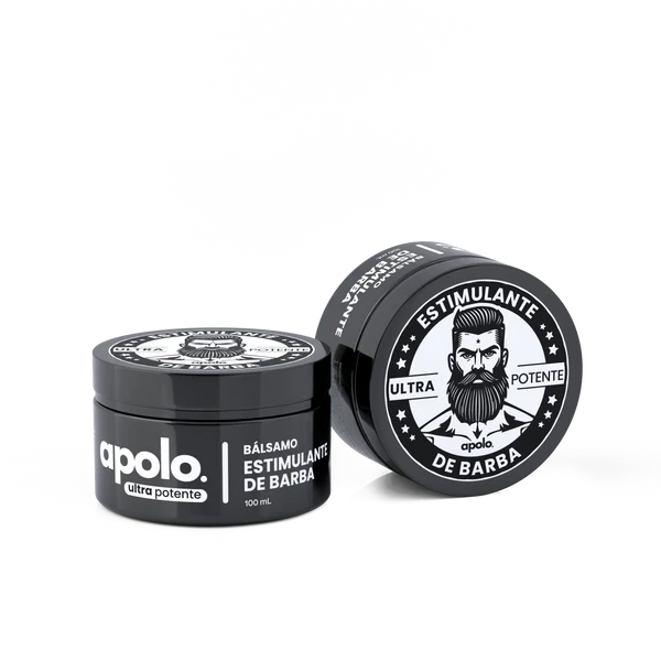 Bálsamo Estimulante de Barba APOLO Ultra Potente – Crecimiento, relleno y barba más gruesa
