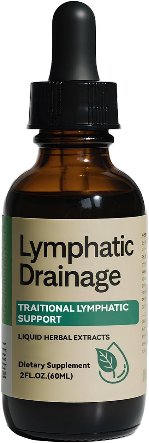 Gotas de drenaje linfático, frasco del producto
