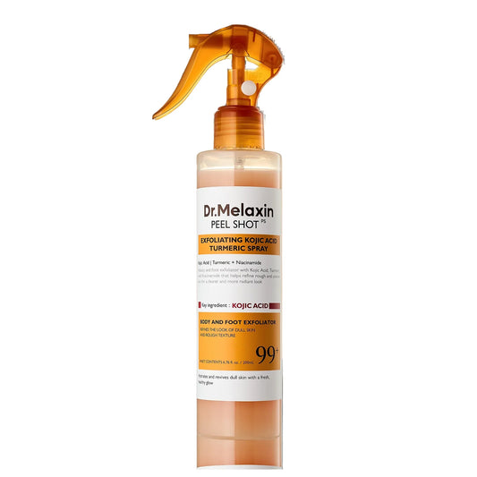 Dr. Melaxin Peel Shot PS – Spray Exfoliante Corporal con Ácido Kójico y Cúrcuma