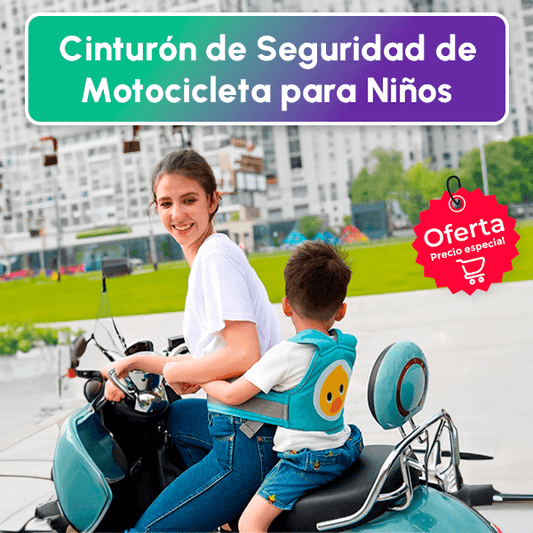 Cinturón de motos para Niños + Envío GRATIS