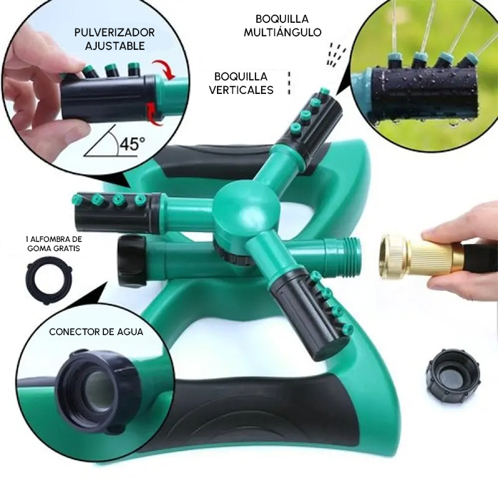 Aspersor Para Jardines + Envío GRATIS
