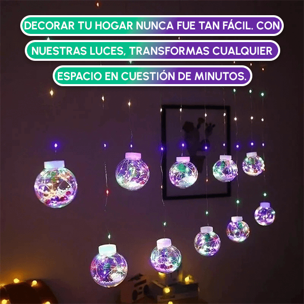 Bolas navideñas Led + Envío GRATIS