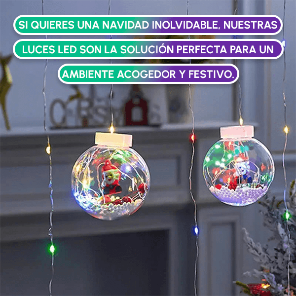 Bolas navideñas Led + Envío GRATIS