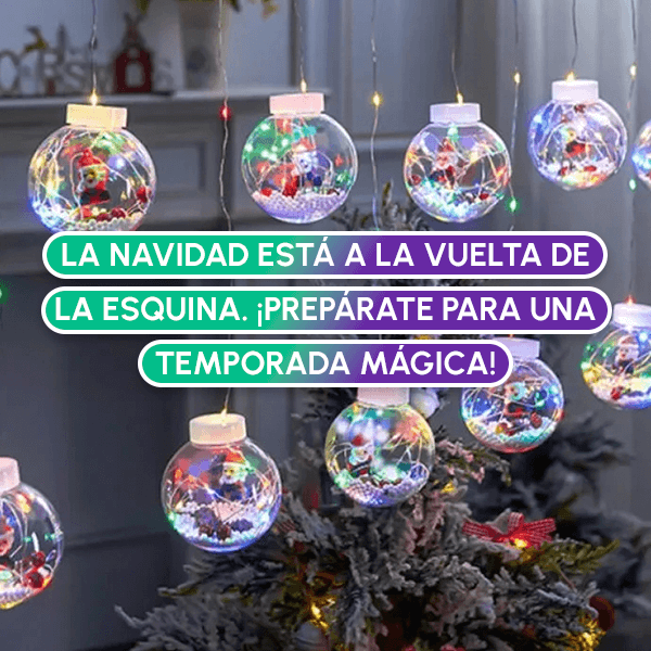Bolas navideñas Led + Envío GRATIS