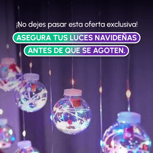 Bolas navideñas Led + Envío GRATIS